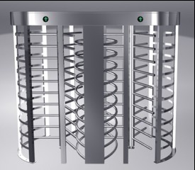 工厂出入口双翼全高旋转闸机
