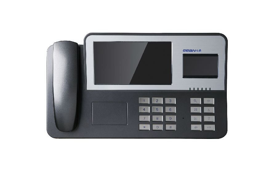 楼宇对讲可视7寸管理中心机