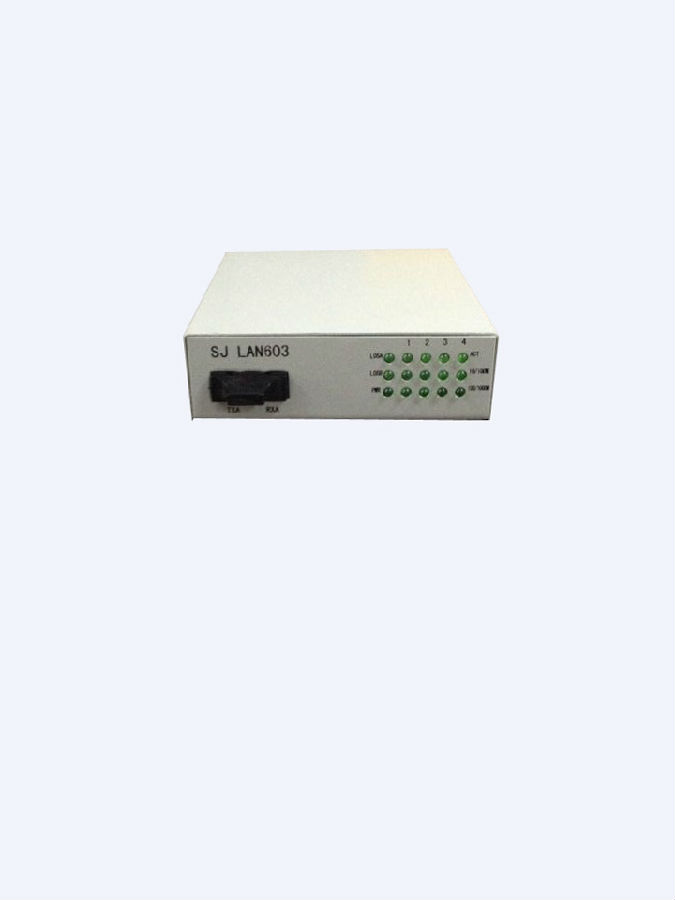 一光四电千兆光纤收发器/一光四电/千兆光纤收发器