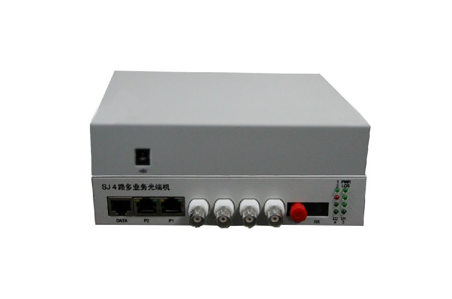 2路视频+1路数据+1个扩展槽位（可选话路、音频、开关量、数据）