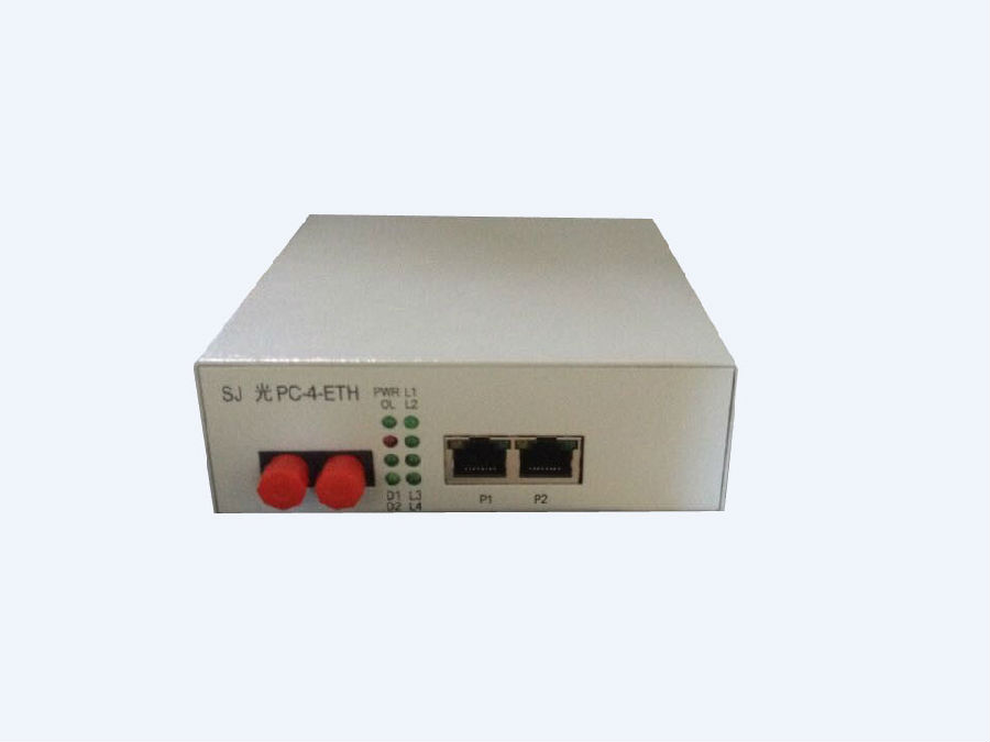 1路电话光端机+4路网络/1路光PCM/电话光端机