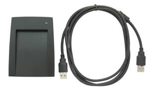 125KHz & 13.56MHz 双频桌面读卡器