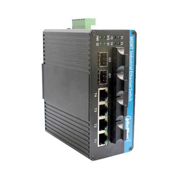 振兴通讯2千兆光4百兆光4百兆电工业以太网交换机