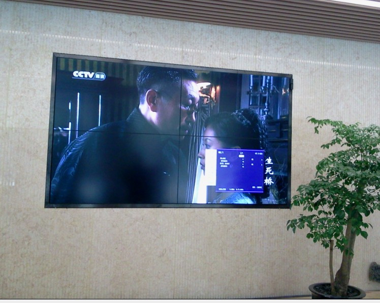 三星46寸5.5mm超窄边液晶拼接屏屏幕墙