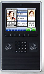 韶关A6 型双卡头考勤门禁机