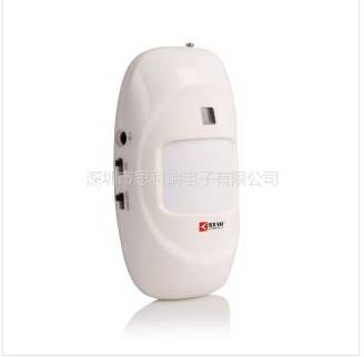 无线宽镜片红外探测器   