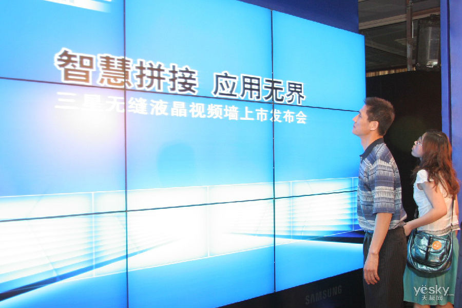 全新三星46寸55寸DID液晶拼接墙解决方案