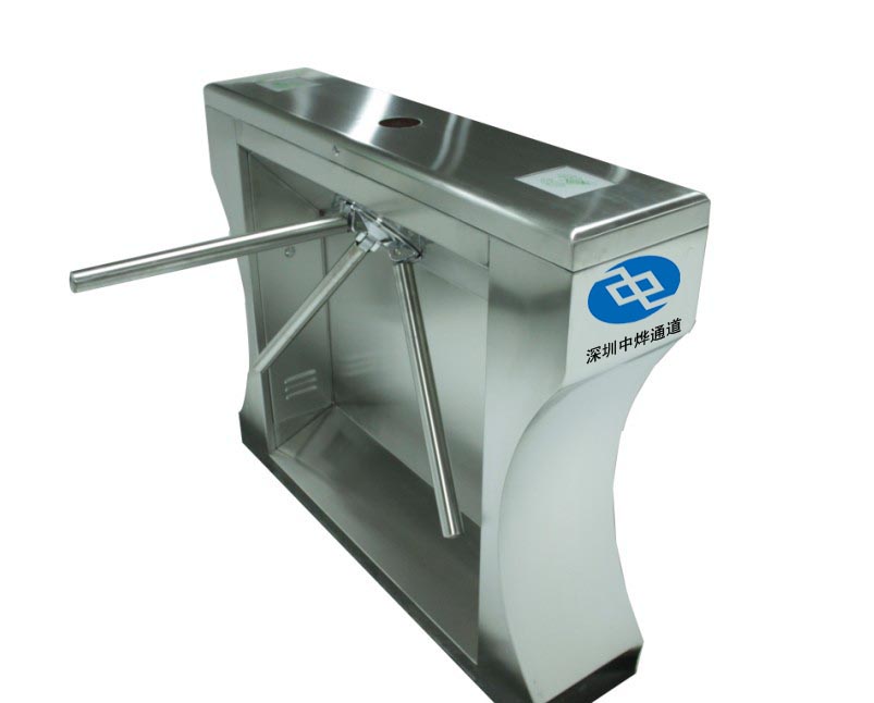 智能刷卡三辊闸门禁系统 桥式八角立式三辊闸