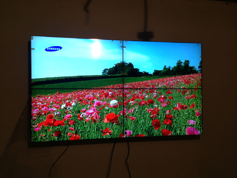 辽宁地区三星55寸5.5mm拼缝液晶拼接屏