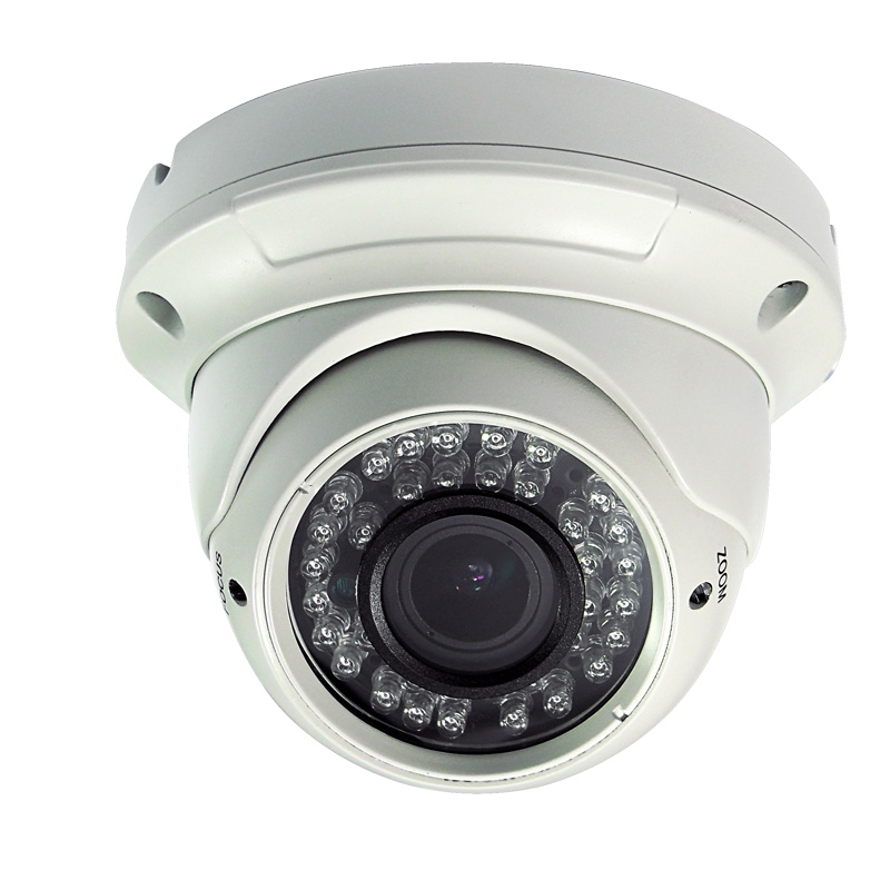 130万像素手动外调焦红外半球高清网络摄像机