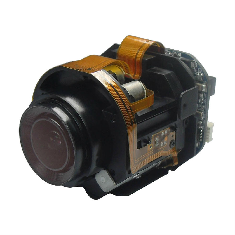 4x变焦210万像素高清IP一体机芯模组