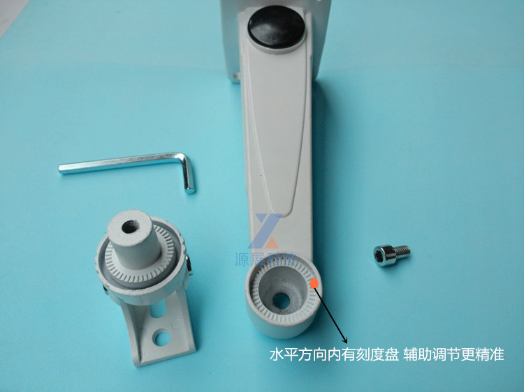 铝合金摄像机支架 壁装 海康摄像头支架 大华监控支架配件批发