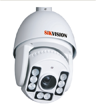 130万网络红外激光高速球机