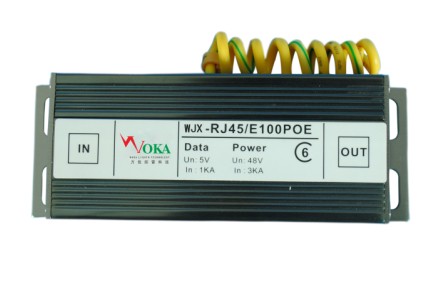 郑州网络机房防雷POE网络防雷器