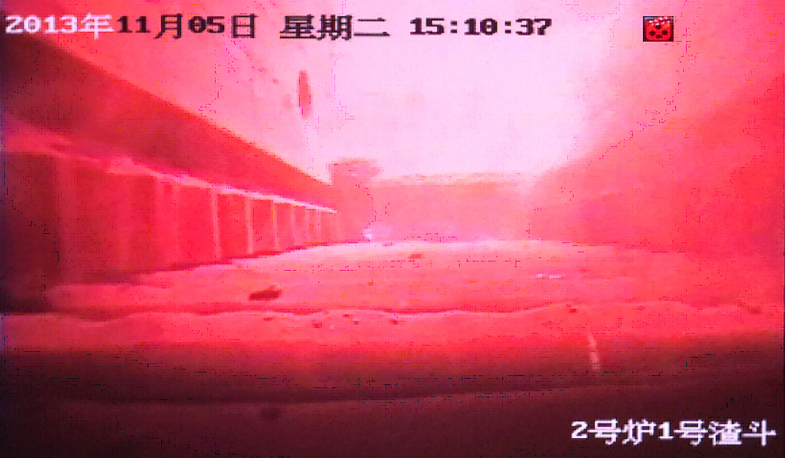 干式排渣机高清工业电视