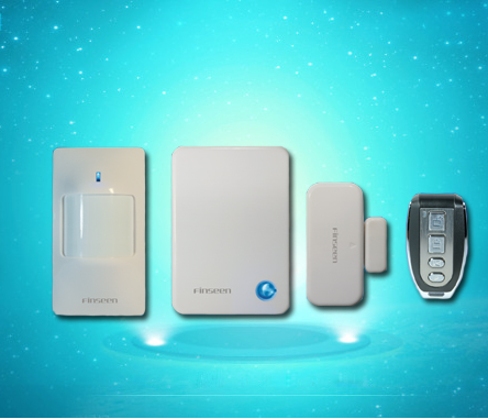 小区商铺联网报警器无线防盗报警器_防盗报警器供应商_红外线防盗报警器批发