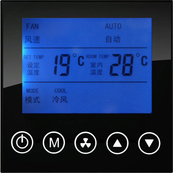 智能酒店空调面板温控器