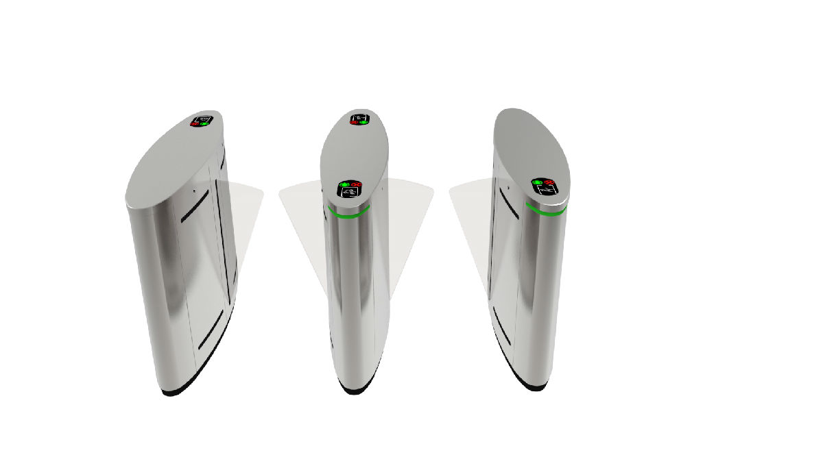 高档小区翼闸_酒店豪华翼闸_码头通行翼闸