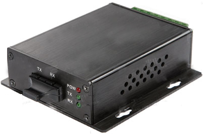 4口RS485转光纤 4路485光端机 工业级 485串口光猫 光纤收发器