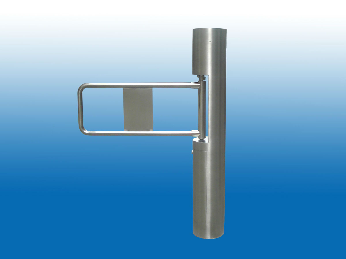 济南小区摆闸潍坊商场圆柱摆闸门禁翼闸人行挡闸平移闸
