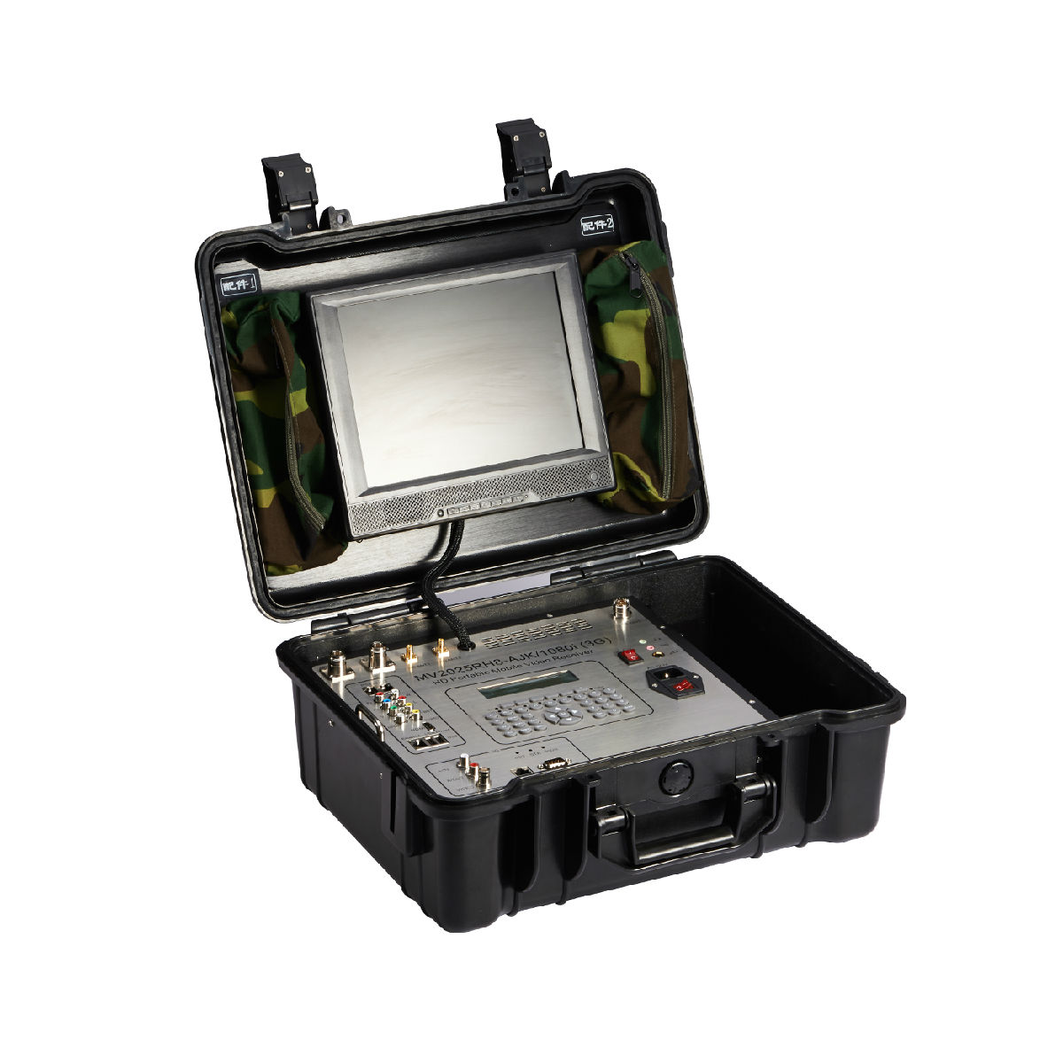 高清手提箱式移动视频接收机