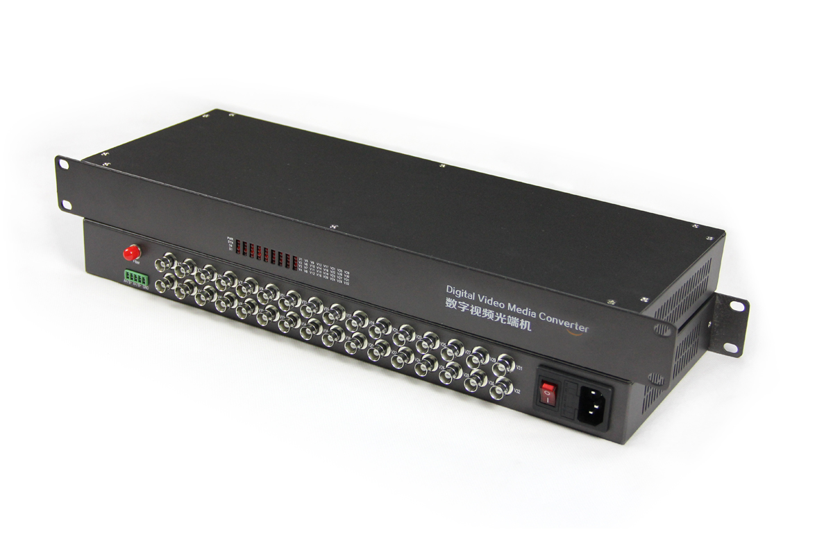 聚龙威视 JL-24V-T/R 24路光端机