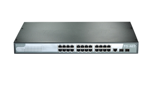供应TG-NET24口全千兆管理型交换机