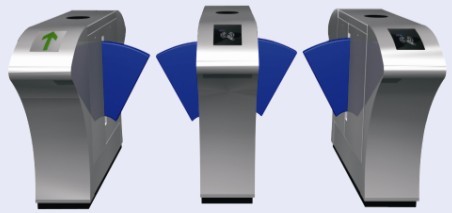 蝶形翼闸宜昌会所挡闸门禁刷卡摆闸三辊闸