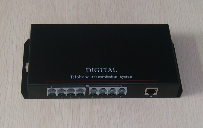 聚龙威视 8路电话光端机