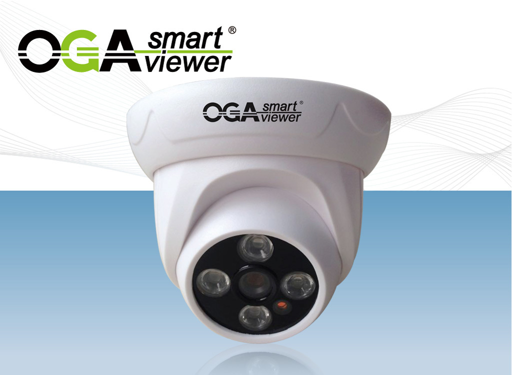 CH-411M2 高清模拟摄像机 半球摄像机 520线红外海螺监控摄像机