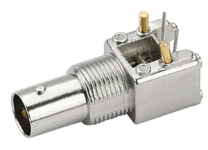 供应一体化锌合金BNC母座/BNC接头/BNC座子