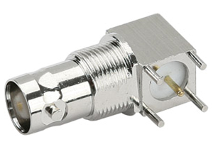 全铜BNC弯头连接器、bnc四脚直式、，BNC射频连接器接插件，BNC连接器,BNC全金属90度视频连接器，BNC全金属双层90度视频同轴连接器，BNC板端四脚插座连接器