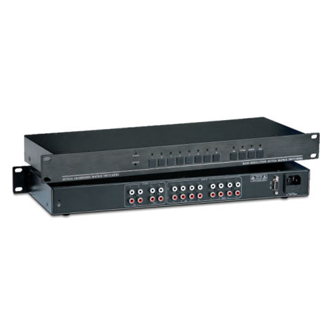 4进4出AV矩阵价格，4进4出AV矩阵切换器，4进4出AV矩阵生产厂家，深圳4进4出AV矩阵