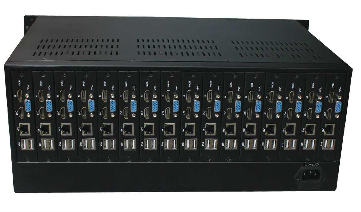 16屏网络矩阵，网络高清矩阵