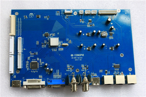 厂家批发congphi高清大屏拼接器驱动主板ZH-810