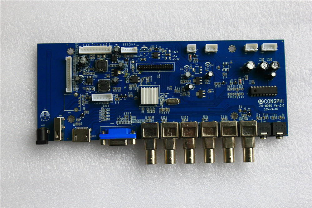 厂家批发congphi军工级视频监视器主板ZH-MD60