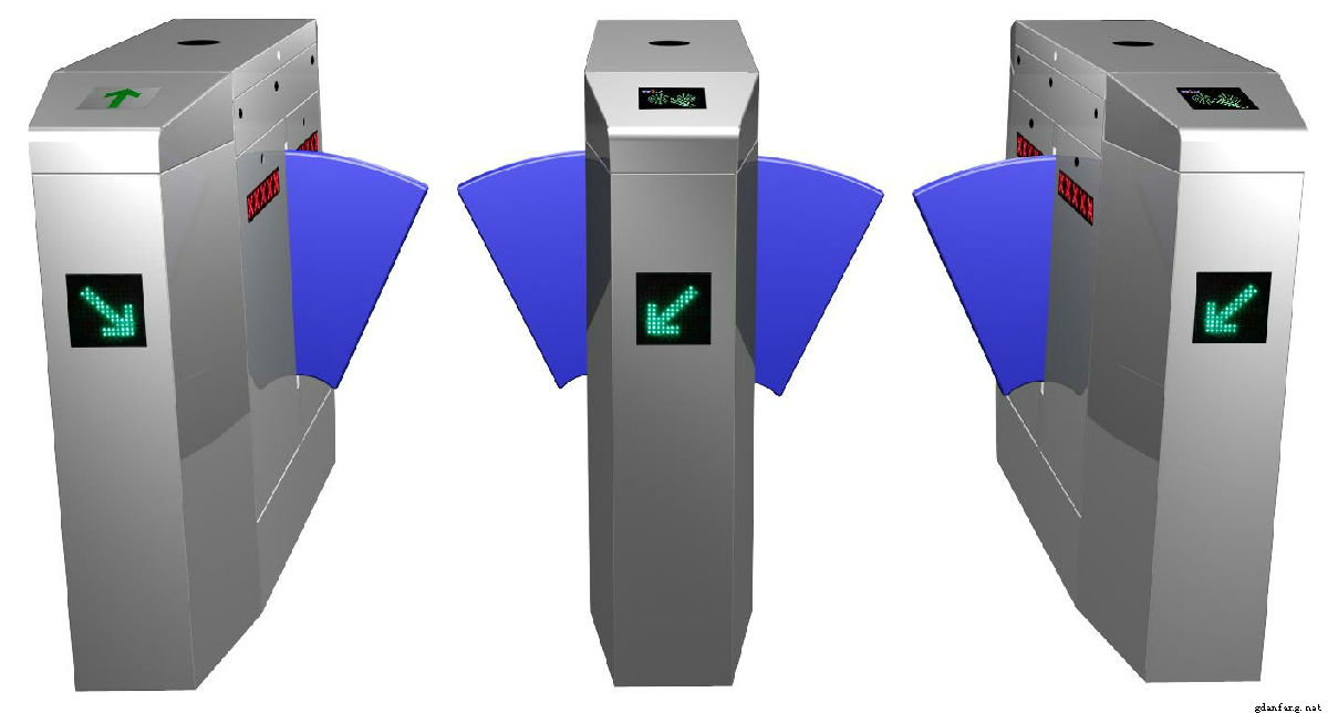 广州安隆优质速通门，防尾随智能翼闸