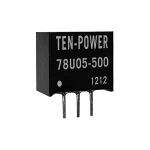 12转5V，24V转5V开关型三端稳压模块