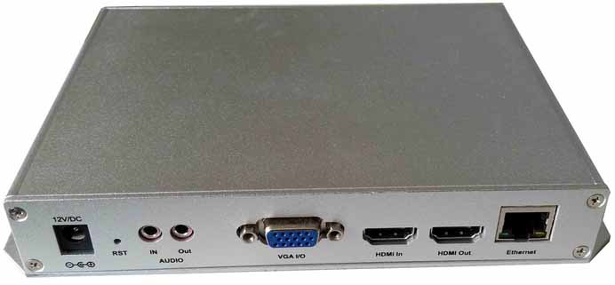 2路VGA+HDMI转以太网 2路高清视频编码器