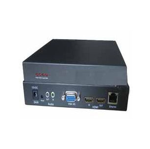 高清低带宽网络VGA服务器 VGA转以太网 VGA转TCP/IP HDMI转网络