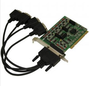 4串口485/422 PCI多串口卡 PCI转串口卡 PCI扩展卡 工控卡 通讯卡