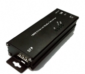 微型SFP千兆1光1电收发器，工业1000BASE-TX to 1000BASE-FX光纤收发器