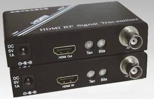 HDMI射频传输器、HDMI同轴传输器 同轴电缆传输HDMI 、射频电缆传输HDMI、视频电缆传输HDMI 、网络线传输HDMI