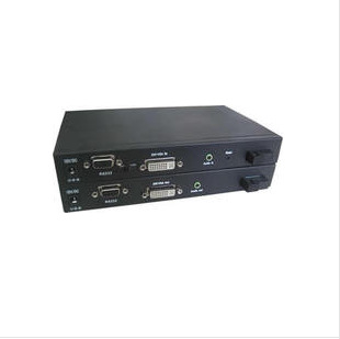 DVI光端机1芯 支持RS232转光纤 音频 DVI转光纤 DVI视频光端机