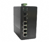 2千兆光4百兆电以太网环网PoE交换机,千兆自愈环网管型工业级以太网PoE交换机
