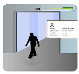 客户人脸识别门禁监控系统