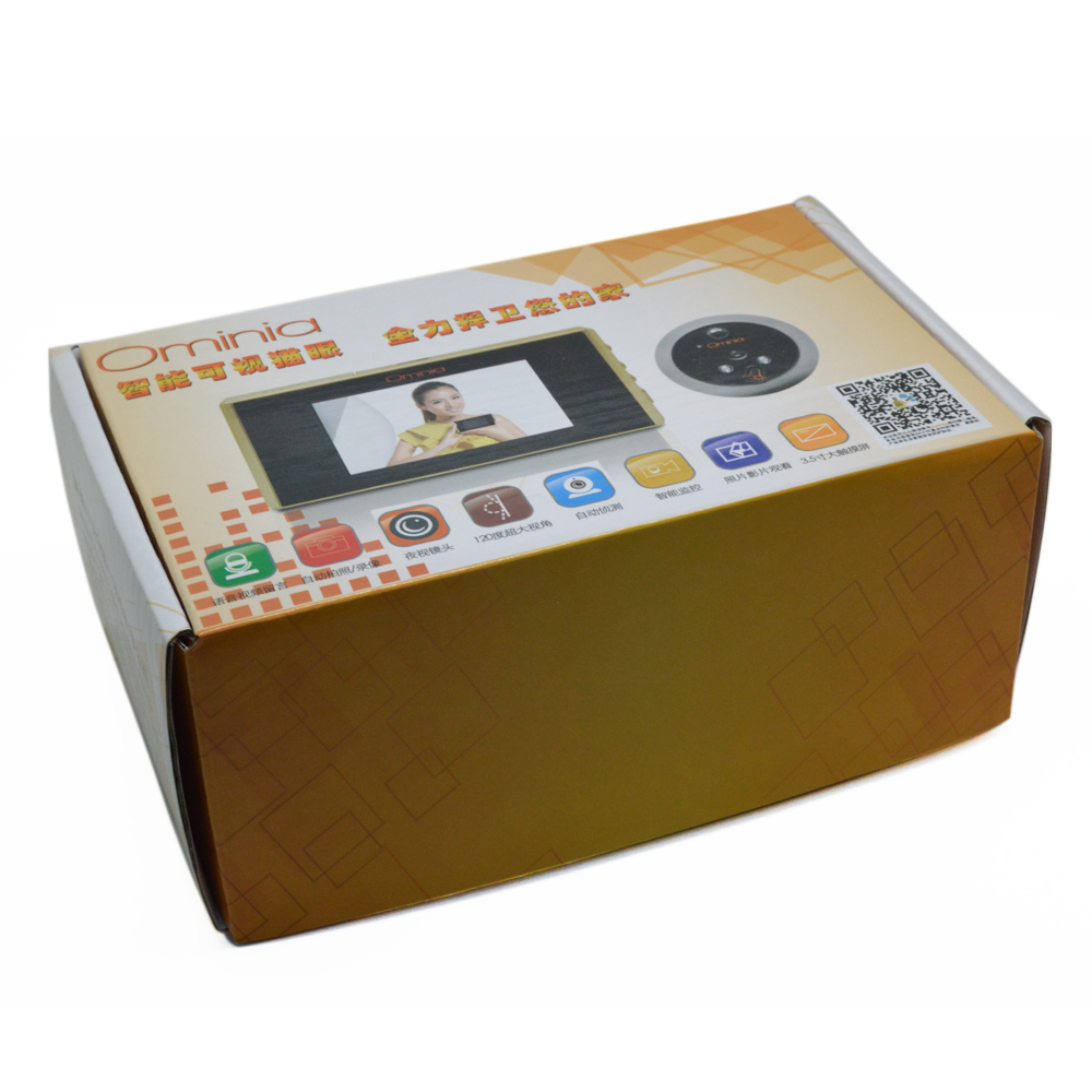 Ominia 最薄智能猫眼 可视门铃 性价比最高 免打扰功能