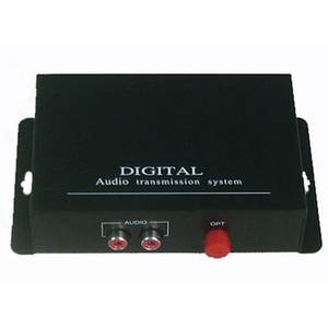 纯音质 1路音频光端机 莲花头语音光纤收发器 对讲转光纤 单模FC