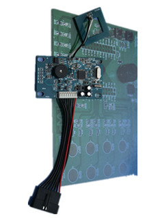 智能锁模块 M1 指纹密码显示 指纹锁方案线路板 自学习算法