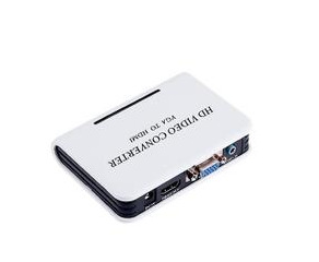 VGA to HDMI,VGA转HDMI转换器 1080P 高清转换器转接器 带音频